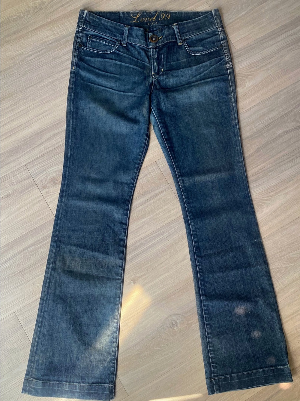 Level 99 Women's Dark Indigo Flare Jeans | 32